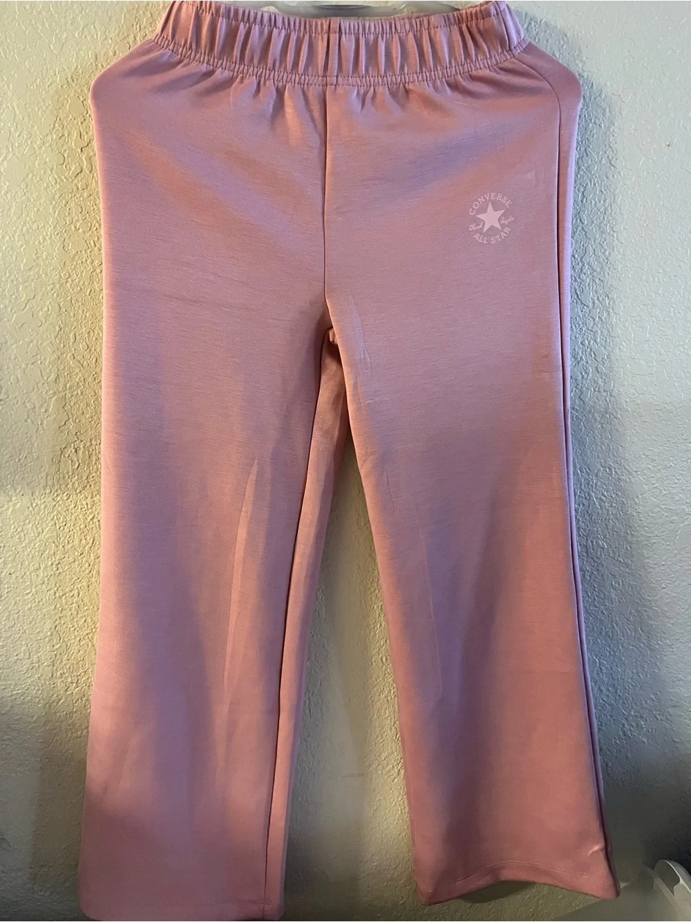 Converse Pink All Star Kids Pajama Set - Light Pink Two-Piece